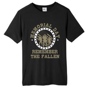 Eternal GratitudeMemorial Day TributeRemember The Fallen Tall Fusion ChromaSoft Performance T-Shirt