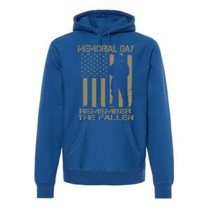 Eternal GratitudeMemorial Day TributeRemember The Fallen Premium Hoodie