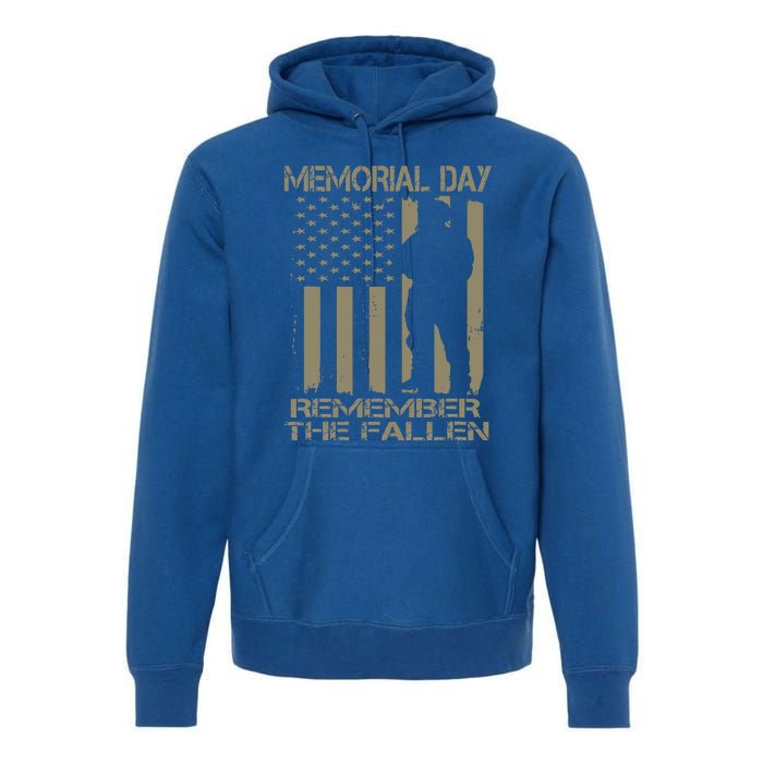 Eternal GratitudeMemorial Day TributeRemember The Fallen Premium Hoodie