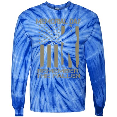 Eternal GratitudeMemorial Day TributeRemember The Fallen Tie-Dye Long Sleeve Shirt