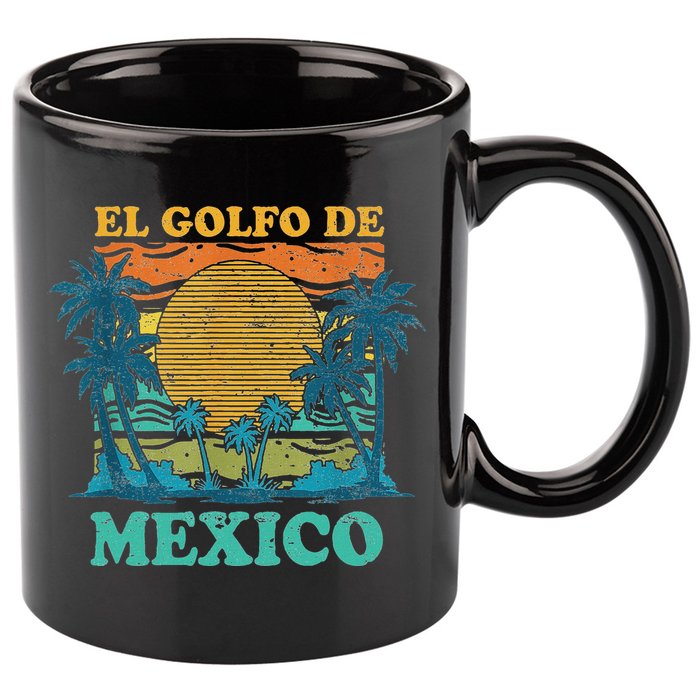 El Golfo De MéXico 11oz C Handle Ceramic Mug