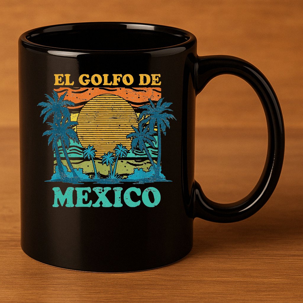 El Golfo De MéXico 11oz C Handle Ceramic Mug