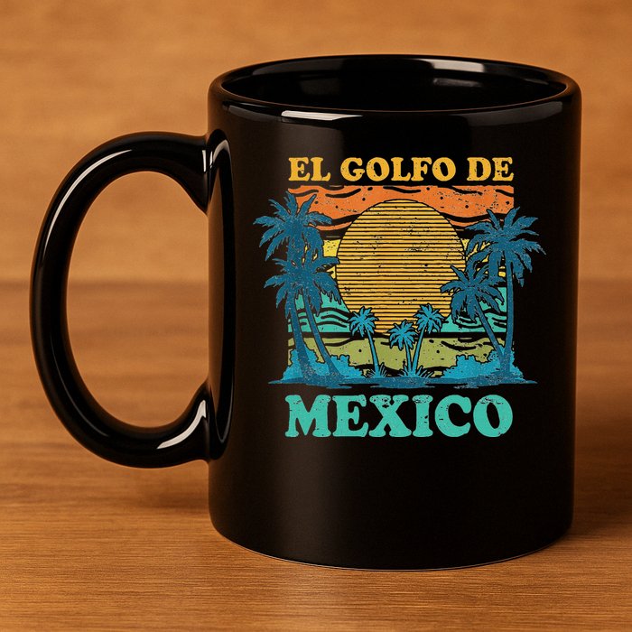 El Golfo De MéXico 11oz C Handle Ceramic Mug