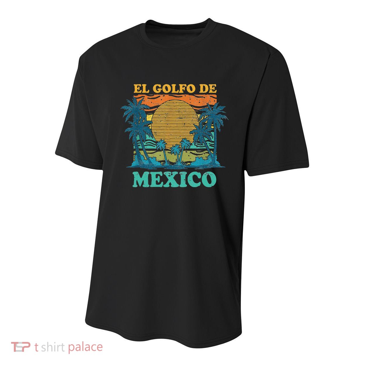 El Golfo De MéXico Youth Performance Sprint T-Shirt