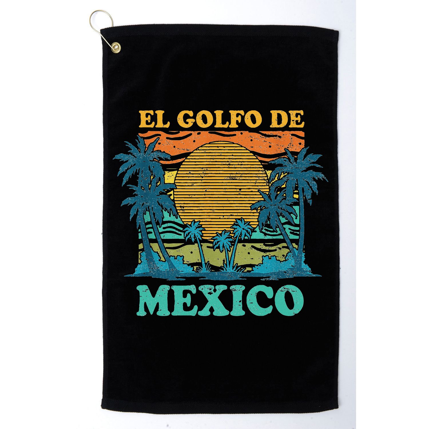 El Golfo De MéXico Golf Towel
