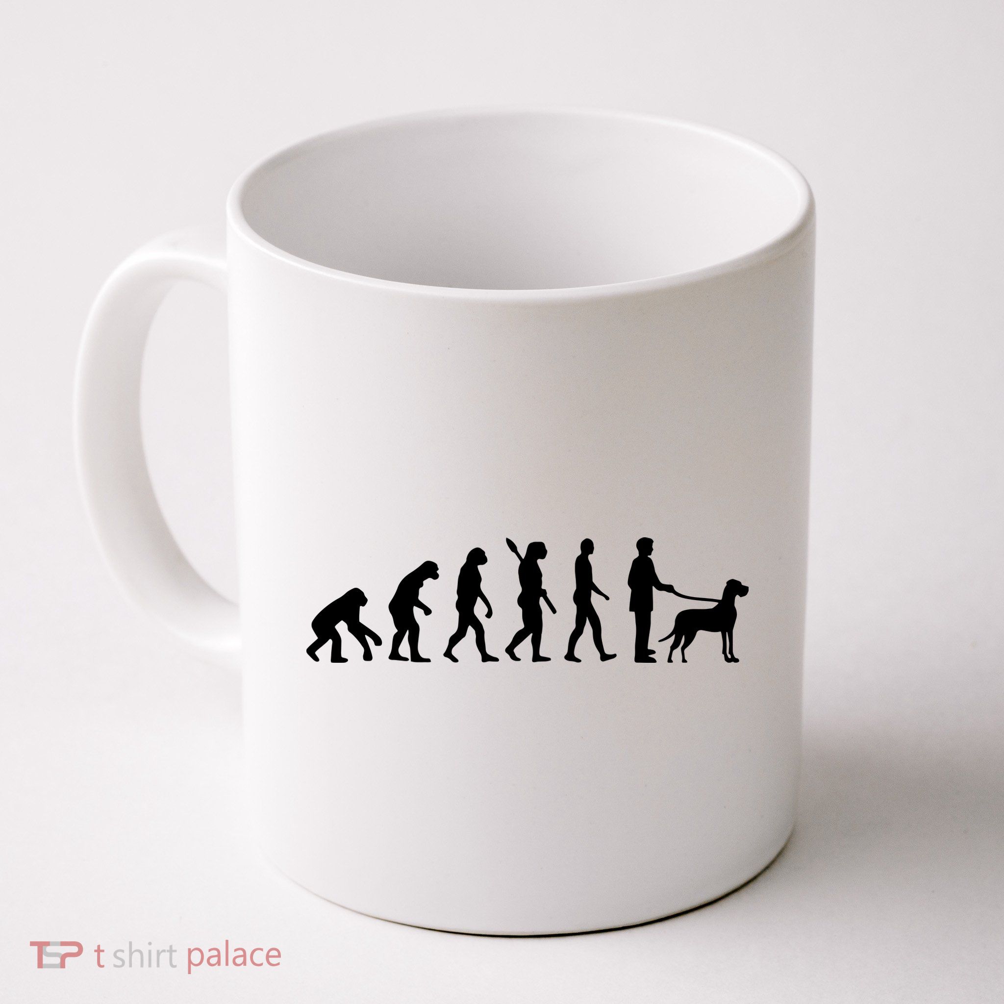 Evolution Great Dane Mug