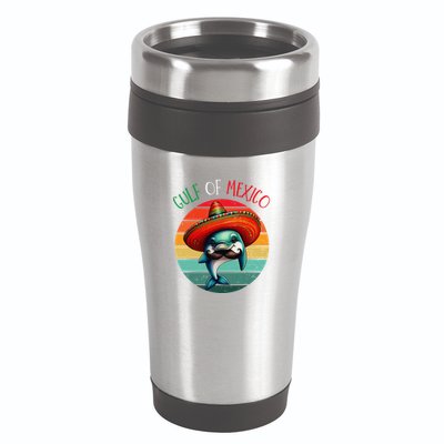 El Golfo De MéXico Dolphin Gulf Of Mexico 16oz Travel Tumbler