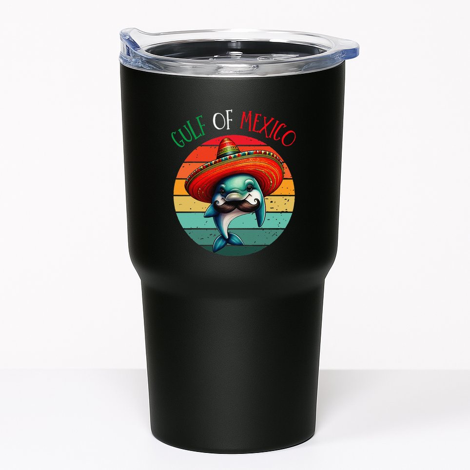 El Golfo De MéXico Dolphin Gulf Of Mexico Tumbler