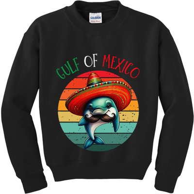 El Golfo De MéXico Dolphin Gulf Of Mexico Kids Sweatshirt