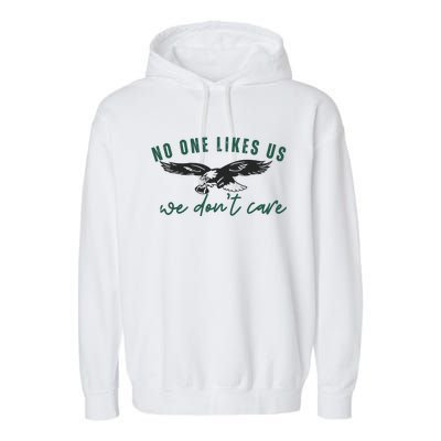 Eagles Game Day Football Garment-Dyed Fleece Hoodie