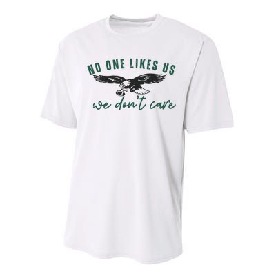 Eagles Game Day Football Performance Sprint T-Shirt