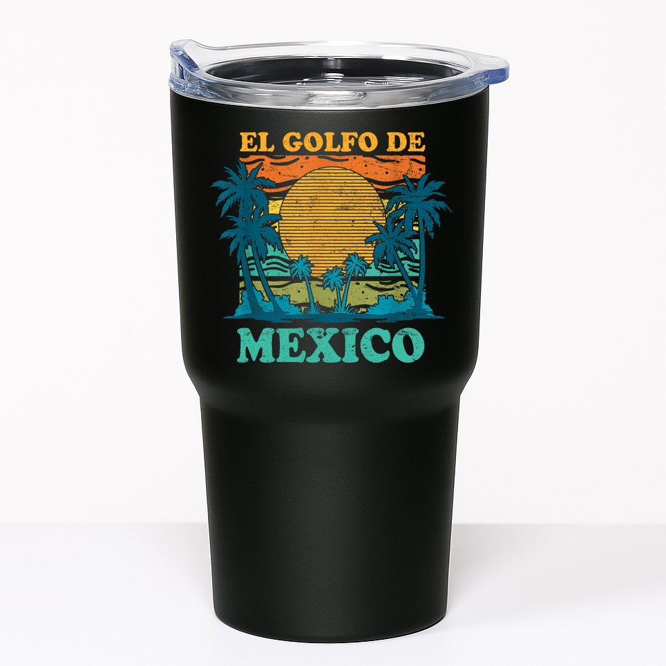 El Golfo De MéXico Retro Vintage Beach Gulf Of Mexico Tumbler