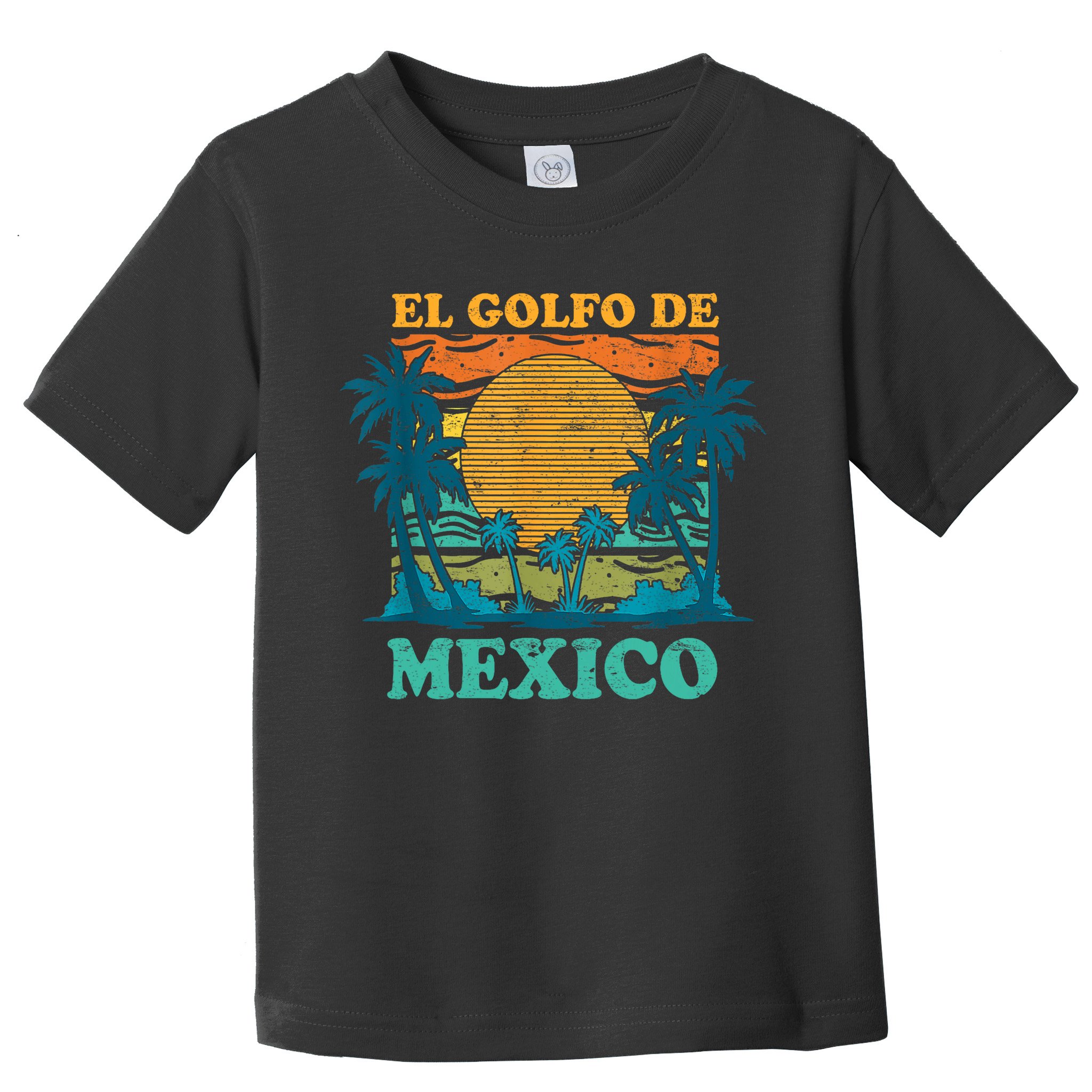 El Golfo De MéXico Retro Vintage Beach Gulf Of Mexico Toddler T-Shirt
