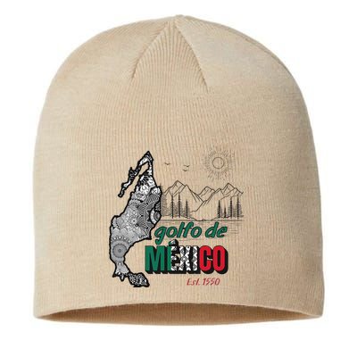 El Golfo De MéXico Gulf Of Mexico Est 1550 Historic Map Sustainable Beanie