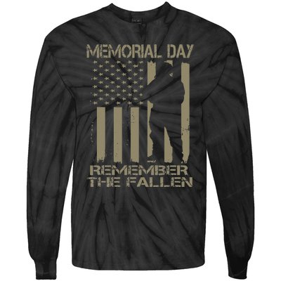 Eternal GratitudeMemorial Day TributeRemember The Fallen Tie-Dye Long Sleeve Shirt