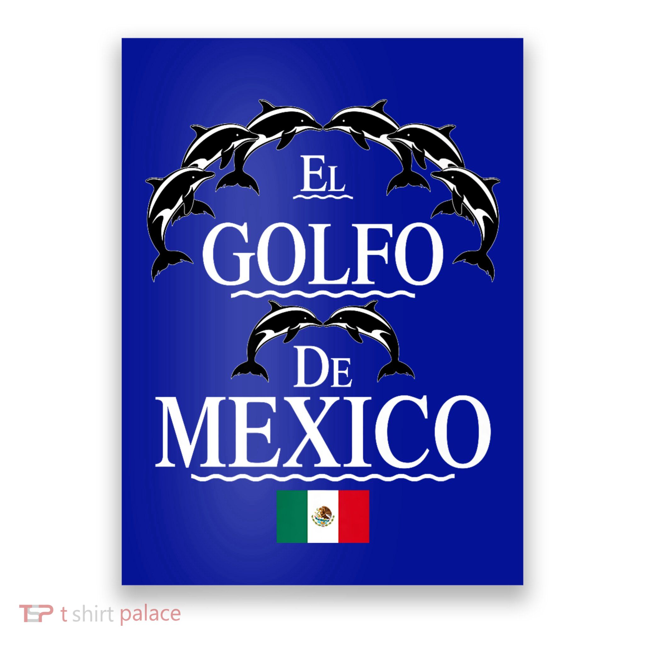 El Golfo De MéXico Dolphin Gulf Of Mexico Premium Poster