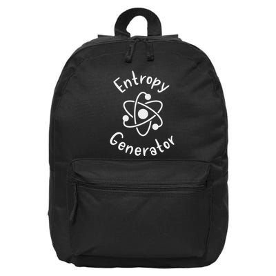 Entropy Generator Energetic Chaos Creating 16 in Basic Backpack
