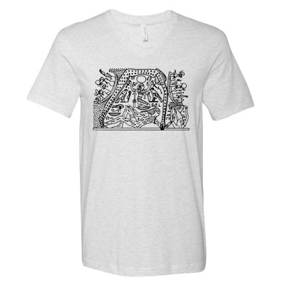 Egypt God Egyptian Art Classic Everyday V-Neck T-Shirt