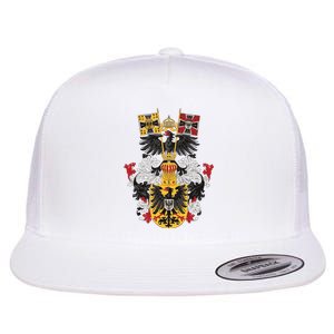 Emblem German Empire Emblem Of The Emperor Flat Bill Trucker Hat