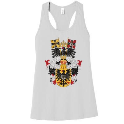 Emblem German Empire Emblem Of The Emperor Women's Racerback Tank