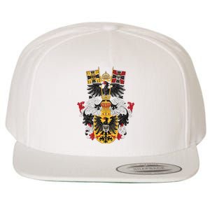 Emblem German Empire Emblem Of The Emperor Wool Snapback Cap