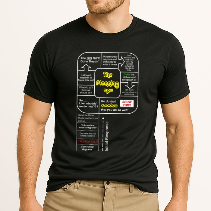 Emerge Gear Emergency Management Planning P Cooling Performance Crew T-Shirt