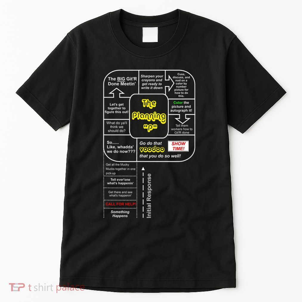 Emerge Gear Emergency Management Planning P Tall T-Shirt