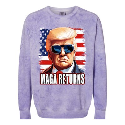 Elections Gift Colorblast Crewneck Sweatshirt