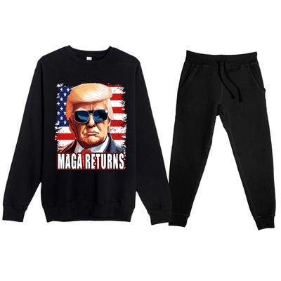 Elections Gift Premium Crewneck Sweatsuit Set