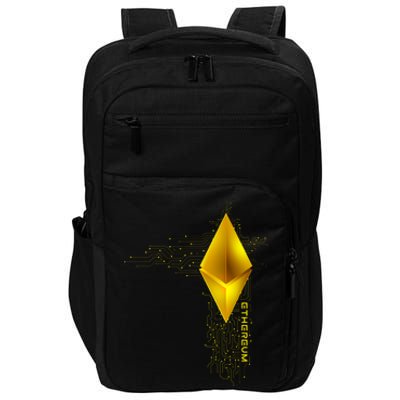 Ethereum GOLD ETH Cryptocurrency Bitcoin Impact Tech Backpack