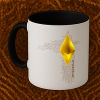 Ethereum GOLD ETH Cryptocurrency Bitcoin Mug