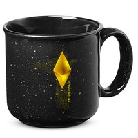 Ethereum GOLD ETH Cryptocurrency Bitcoin 15oz Campfire Ceramic Mug