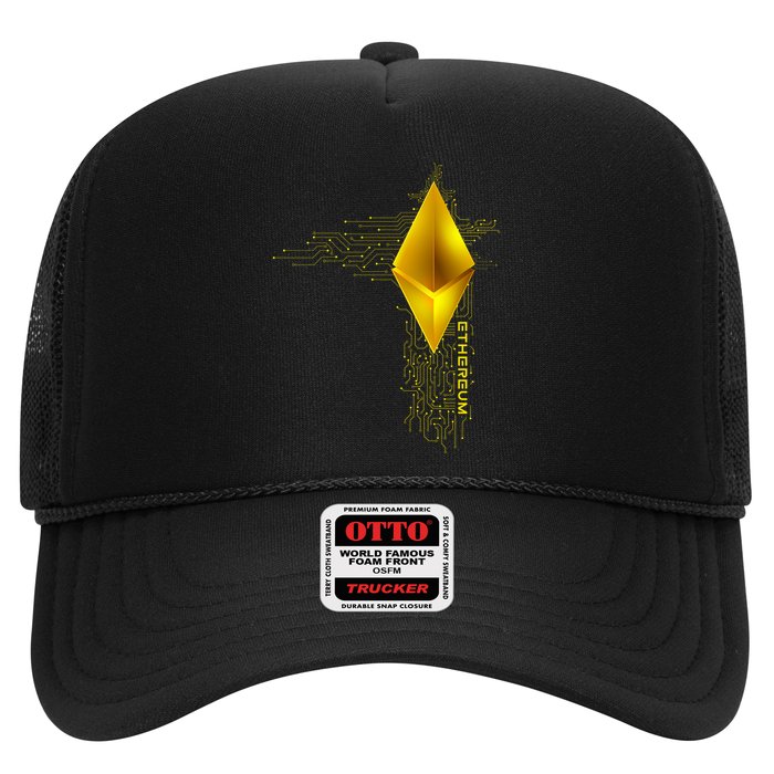 Ethereum GOLD ETH Cryptocurrency Bitcoin Hat