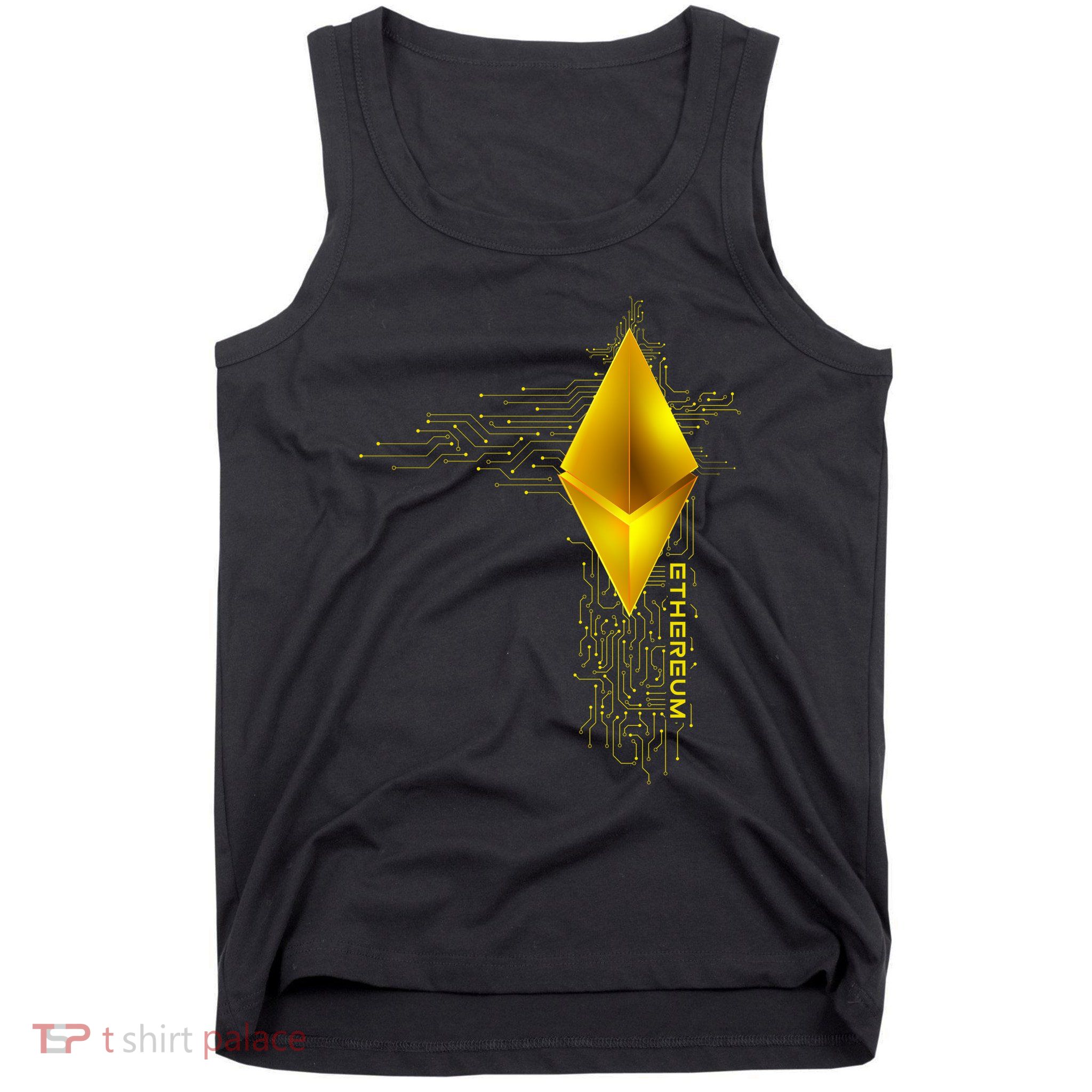 Ethereum GOLD ETH Cryptocurrency Bitcoin Tank Top