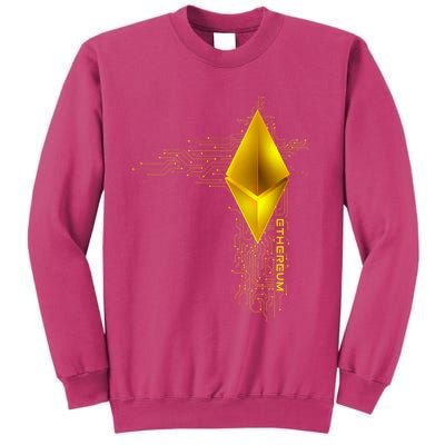Ethereum GOLD ETH Cryptocurrency Bitcoin Sweatshirt