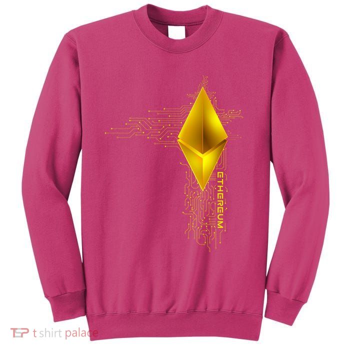 Ethereum GOLD ETH Cryptocurrency Bitcoin Sweatshirt