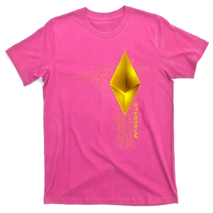 Ethereum GOLD ETH Cryptocurrency Bitcoin T-Shirt