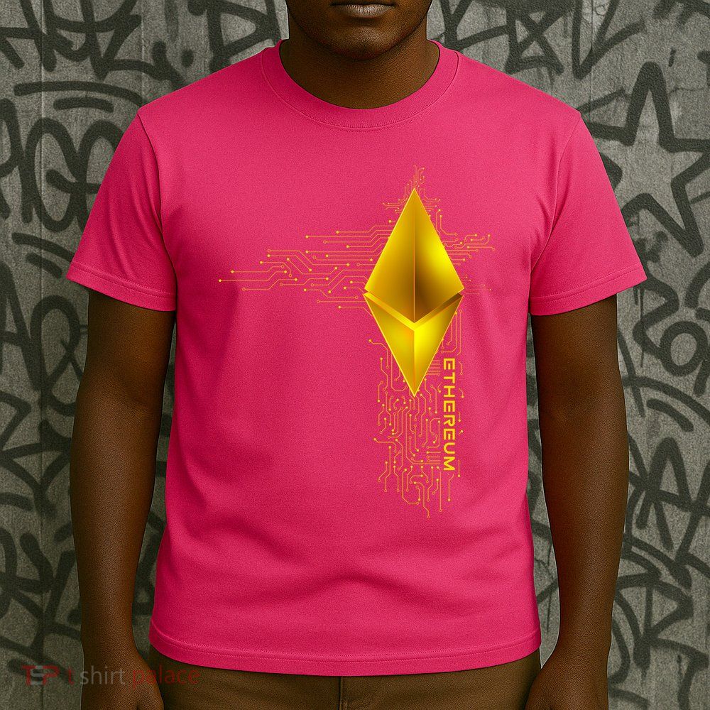 Ethereum GOLD ETH Cryptocurrency Bitcoin T-Shirt