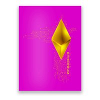 Ethereum GOLD ETH Cryptocurrency Bitcoin Poster
