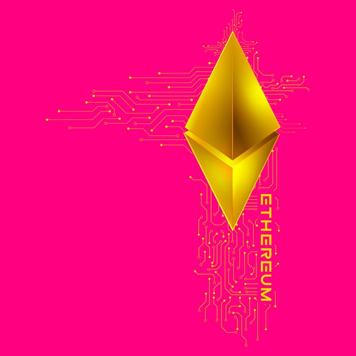Ethereum GOLD ETH Cryptocurrency Bitcoin Toddler T-Shirt