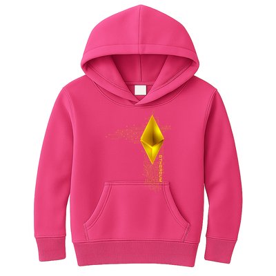 Ethereum GOLD ETH Cryptocurrency Bitcoin Kids Hoodie