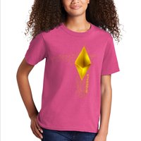 Ethereum GOLD ETH Cryptocurrency Bitcoin Kids T-Shirt