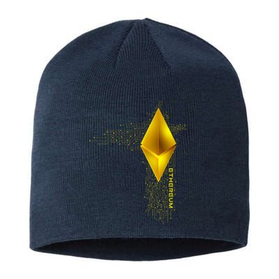 Ethereum GOLD ETH Cryptocurrency Bitcoin Sustainable Beanie