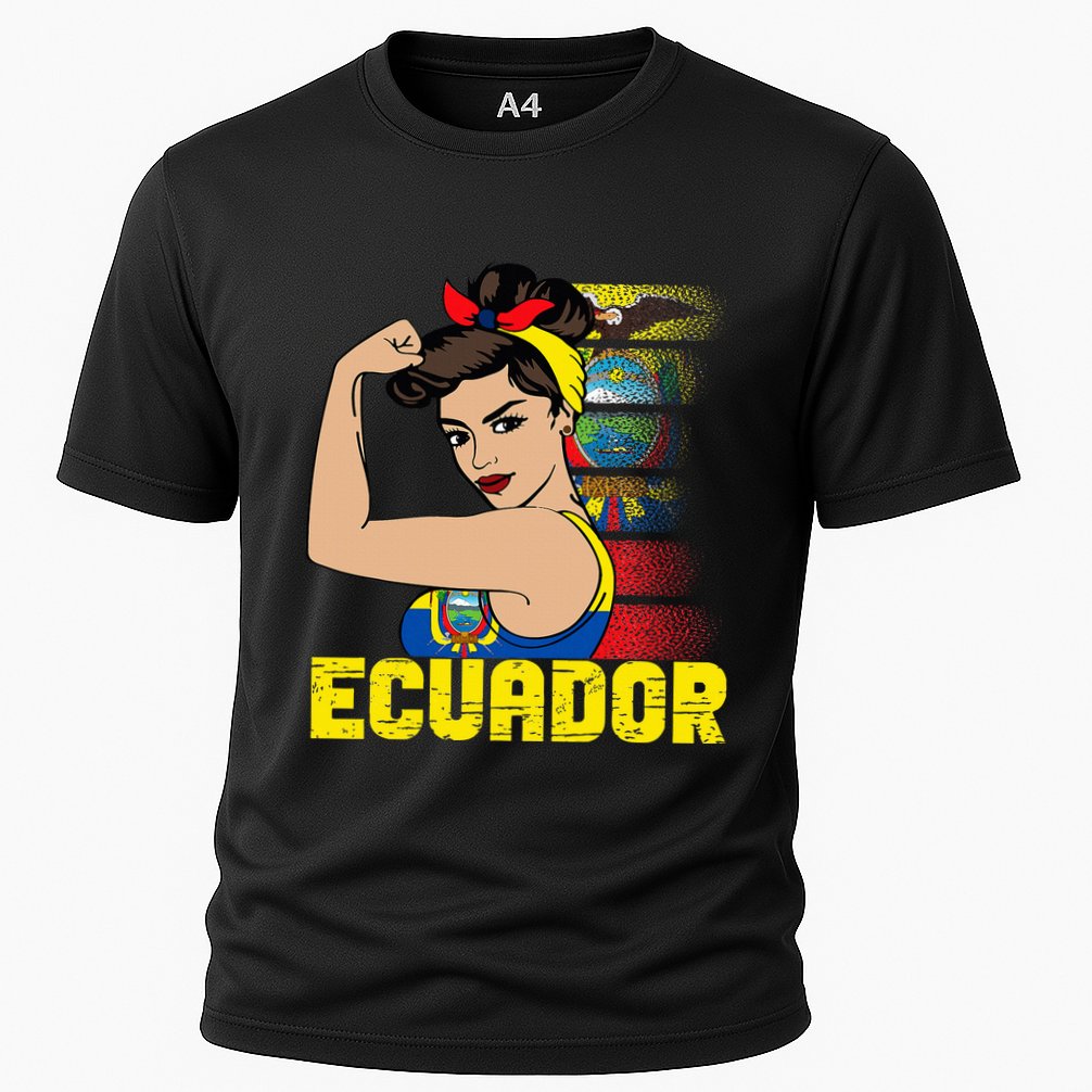 Ecuadorian Girl Ecuador Girl Chica Ecuatoriana Cooling Performance Crew T-Shirt