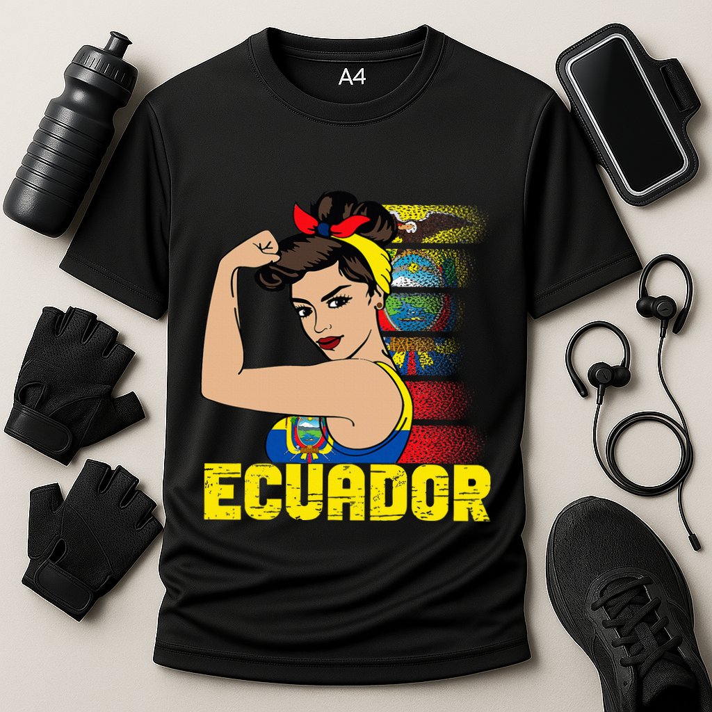 Ecuadorian Girl Ecuador Girl Chica Ecuatoriana Cooling Performance Crew T-Shirt