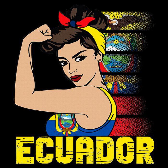 Ecuadorian Girl Ecuador Girl Chica Ecuatoriana Cooling Performance Crew T-Shirt