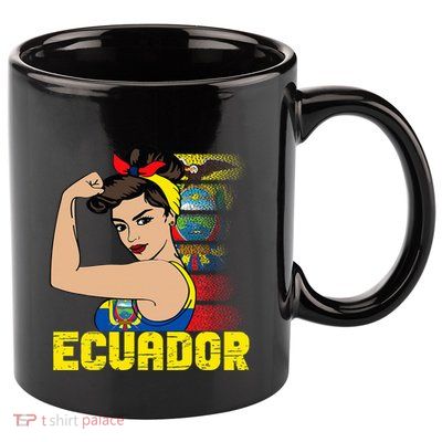 Ecuadorian Girl Ecuador Girl Chica Ecuatoriana 11oz C Handle Ceramic Mug
