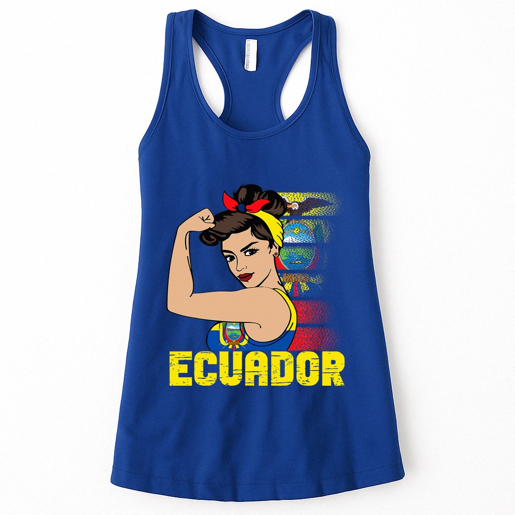 Ecuadorian Girl Ecuador Girl Chica Ecuatoriana Womens Tank Top