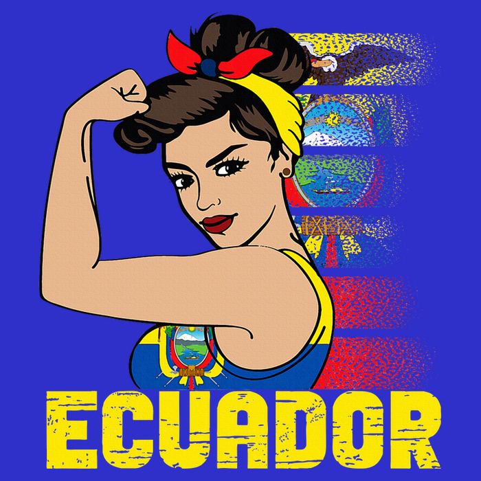 Ecuadorian Girl Ecuador Girl Chica Ecuatoriana Womens Tank Top