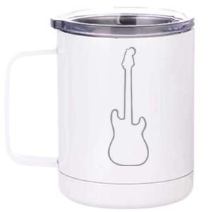 Electric Guitar 12 oz Stainless Steel Tumbler Cup